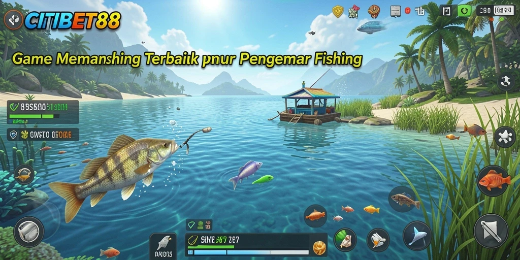 Tampilan gameplay CITIBET88 yang memukau saat memancing.