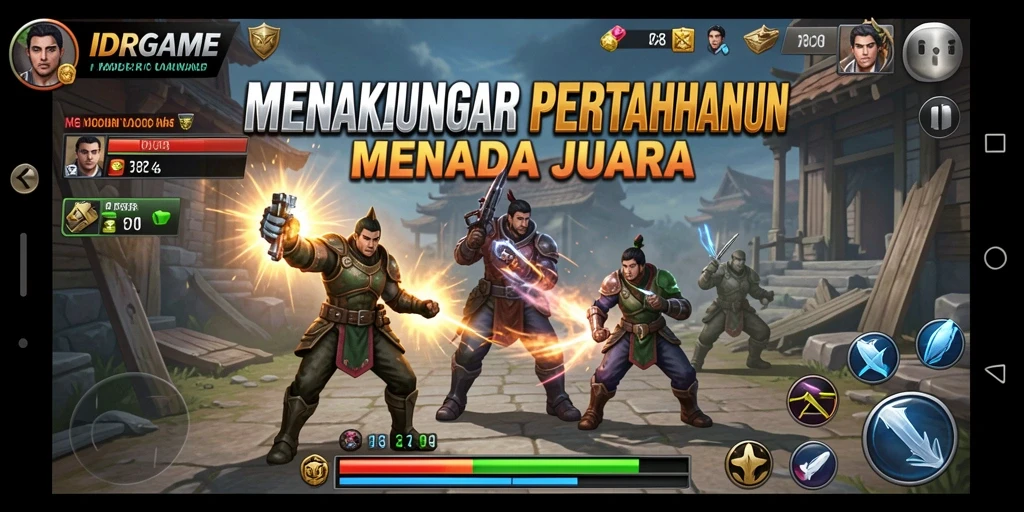 Gameplay dinamis dan menegangkan dalam game Tower Defense.
