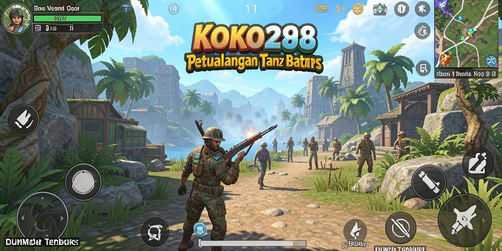 Tampilan gameplay KOKO288 yang menarik dalam dunia terbuka.