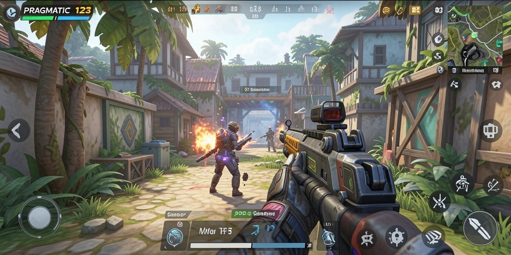 Tampilan gameplay seru dari PRAGMATIC123 dengan aksi mendebarkan.
