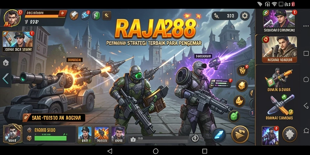 Gameplay menantang dalam RAJA288 yang penuh strategi.