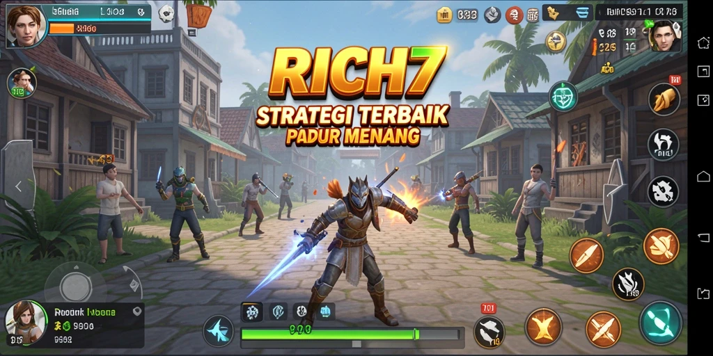 Tampilan screenshot RICH7 yang menampilkan gameplay strategi yang menarik.