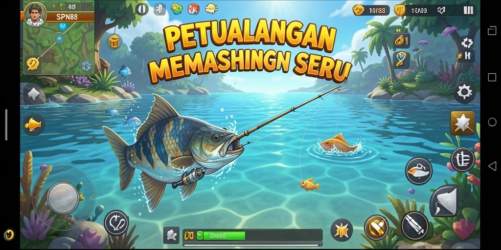 Tangkapan ikan besar dalam gameplay SPN88 yang seru.