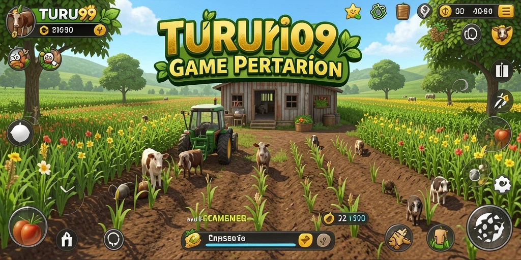 Tampilan gameplay TURU99 yang menarik dan menawan.
